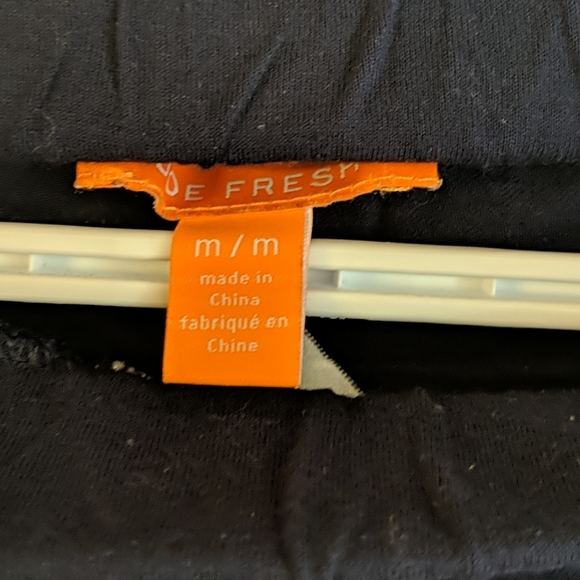 2/$20   Long navy and white chevron skirt - Picture 3 of 3